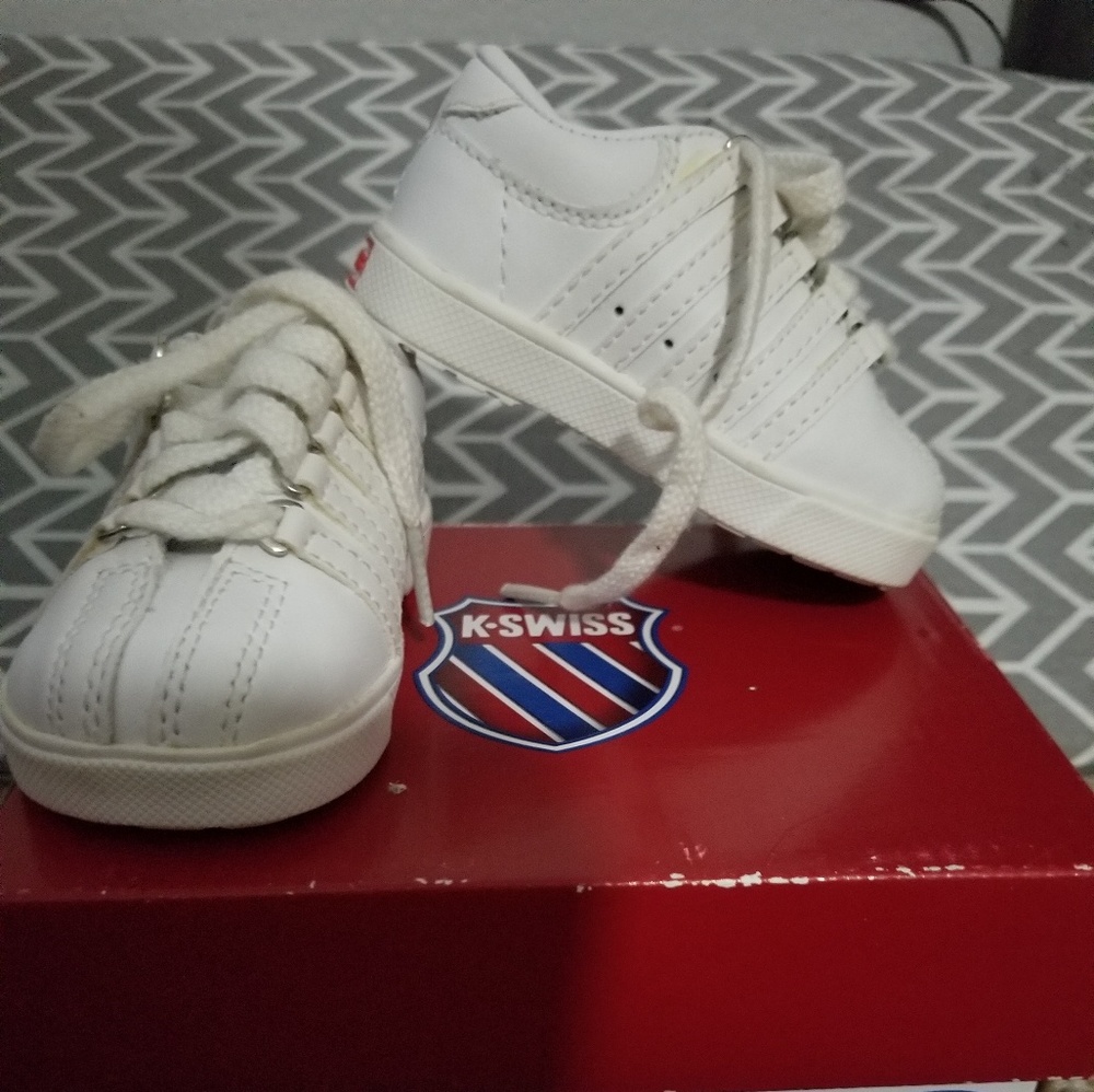 White Classic Infant K-Swiss